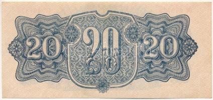 Csehszlovákia 1944. 20K "CP 809435" T:XF
Czechoslovakia 1944. 20 Korun "CP 809435&qu...