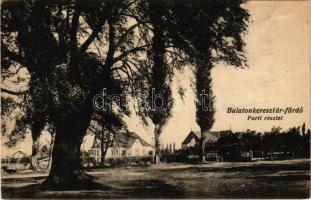 1923 Balatonkeresztúr-fürdő, parti villák (EK)