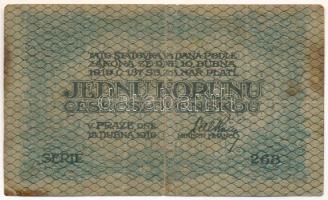 Csehszlovákia 1919. 1K "268" T:VG
Czechoslovakia 1919. 1 Koruna "268" C:VG
Kra...