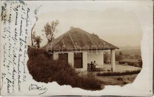 1911 Budapest XXII. Budafok, nyaraló, villa, veranda. photo (EK)