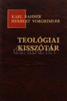 Karl Rahner - Herbert Vorgrimler: Teológiai kisszótár. Ford.: Endreffy Zoltán. Bp., 1980, Szent István Társulat, 809+(3) p. Egyetlen magyar kiadás. Kiadói műbőr-kötés.
