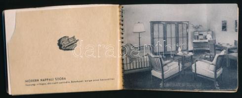 ca 1930 Goldner Zs. és fiai bútor képes katalógus. Káldor László (1905-1963) 2 + 5 t képek, hártyapa...
