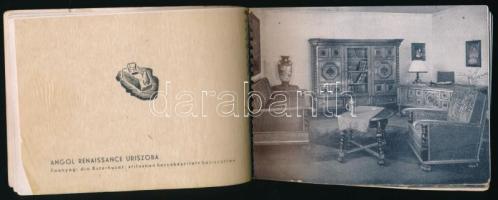 ca 1930 Goldner Zs. és fiai bútor képes katalógus. Káldor László (1905-1963) 2 + 5 t képek, hártyapa...