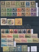 Deutsches Reich, Lengyelország 1917-1923 49 db bélyeg 2 stecklapon (Mi EUR min. 180.-)