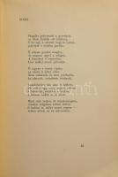 József Attila: Medvetánc. Válogatott költemények 1922-1934. Bp.,1934., Révai, 108+4 p. Első kiadás. ...