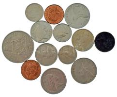 Bermuda 1970-2005. 1c-50c "II. Erzsébet" (13xklf) T:XF,VF patina Bermuda 1970-2005. 1 Cent - 50 Cents (13xdiff) C:XF,VF patina