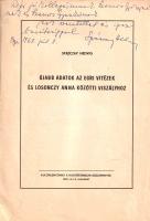 Spáczay Hedvig:  Újabb adatok az egri vitézek és Losonczy Anna közötti viszályhoz. (Dedikált.) (Budapest, 1968). (Zrínyi Nyomda). 25 + [3] p. Egyetlen önálló kiadás. Dedikált: "Régi jó kollégáimnak, Szamos Györgynének és Szamos Gyurkának sok szeretettel és igaz barátsággal. Spáczay Hedvig. Bp. 1968. júl. 8".  Kiadványunk a Gyula és Szigetvár eleste után megmaradt utolsó végvár, Eger 1588. évi anyagi és stratégiai helyzetét vizsgálja; a várvédők anyagi nyomorát, amely abból adódott, hogy a vár legendásan fukar, özvegyen maradt úrnője elsikkasztotta gondjára bízott vára védőinek fizetségét. (Különlenyomat a Hadtörténelmi Közlemények 1967. évi 2. számából.) Fűzve, feliratozott kiadói borítóban, az első borítón alul apró szakadásnyommal.