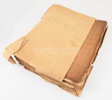 1893 Andrees Allgemeiner Handatlas in 91 Haupt- und 86 Nebenkarten. Bielefeld-Leipzig, 1893, Velhagen &amp; Klasing. Harmadik kiadás. Német nyelven. Sérült, viseltes állapotban, borító nélkül.