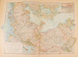 1893 Andrees Allgemeiner Handatlas in 91 Haupt- und 86 Nebenkarten. Bielefeld-Leipzig, 1893, Velhage...