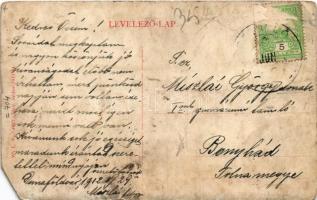 1912 Dunaföldvár, Dunasor, Missziósház, Stefánia kert. W.L. Bp. 4927. 1911-14. (b)