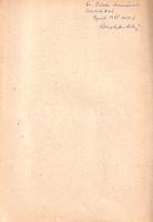 Gergelyffy András:  A várpalotai vár építési korszakai I.: A XIV. századi várpalota feltárása a várban. (Dedikált.) Veszprém, 1967. (Ny. n.) 259-278 p. Egyetlen önálló kiadás. Dedikált: "dr. Zádor Annának tisztelettel: Gergelyffy András. Bpest, 1968. nov. 2". Gergelyffy András (1935-2005) művészettörténész szövegközti felvételekkel, illetve alaprajzokkal illusztrált kötete az Újlaki-család által épített XIV. századi vár, Várpalota építésének és feltárásának történetébe avat be. Az Újlakiak a közeli, a dinasztia számára szűknek bizonyult Bátorkő várát elhagyva a XIV. században emelték várkastélyukat, mely számos átalakítást, és tulajdonosváltást követően a török időkben a végvári harcok fontos területévé lett. A vár egy részét a Rákóczi-szabadságharc után elbontották, a 20. század elejére pedig erősen romossá vált. Az első borítófedélen hagyatéki bélyegzés, "Zádor Anna hagyatékából" felirattal. (Különlenyomat a Veszprém Megyei Múzeumok Közleményei 6. kötetéből.) Prov.: Zádor Anna. [Zádor Anna (1904-1995) művészettörténész, műemlékvédő, egyetemi tanár, szerkesztő, fő kutatási területe a klasszicizmus és romantika művészettörténete és történeti építészete.) Fűzve, feliratozott kiadói borítóban, jó példány.