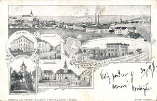 Hlinsko with railway station (EK)