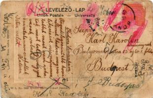 Bonyhád, látkép. W.L. Bp. 5026. Hoffer József kiadása (r)