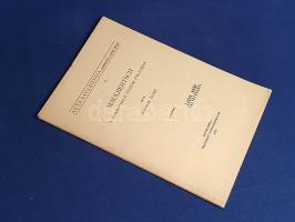 Kapossy János: 
Maulbertsch a szombathelyi püspöki palotában. 8 képpel.
Szombathely, 1943. Martine...