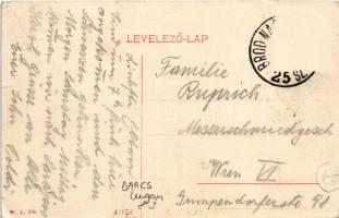 Barcs, Dráva vasúti híd. W.L. 230. (EK)