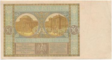 Lengyelország 1929. 50Zl "EL. 4886211" T:F, szép papír
Poland 1929. 50 Zlotych "EL. ...