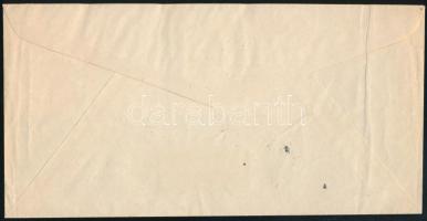 1947 Roosevelt sor légi FDC-n New Yorkba / Mi 985-992 on airmail FDC to New York