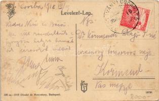 1918 Tátra, Magas-Tátra, Vysoké Tatry; Fogaskerekű vasút a Csorba tóhoz / Zahnradbahn zum Csorbasee ...