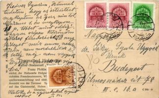 1942 Bad Hofgastein (Salzburg), Thermalbad, Kaffee-Restaurant Tivoli / restaurant, café, spa. F: Fuc...