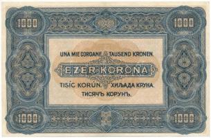 1920. 1000K "Orell Füssli Zürich" nyomdahely-jelöléssel, "B17 346860" sorszámmal...