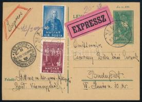 1938 Expressz levelezőlap / Express postcard