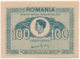 Románia 1945. 100L T:AU Romania 1945. 100 Lei C:AU Krause P#78