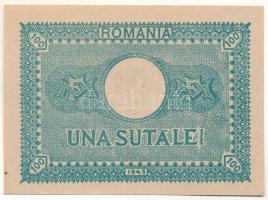 Románia 1945. 100L T:AU
Romania 1945. 100 Lei C:AU
Krause P#78