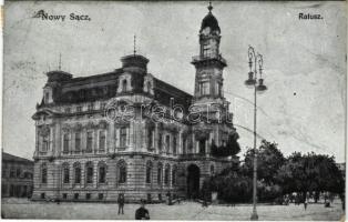 Nowy Sacz, Nowego Sacza, Neu Sandez, Újszandec; Ratusz / town hall (EK)