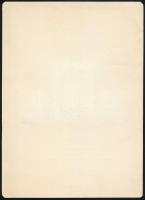 1954 Bélyegnap emléklap / souvenir card