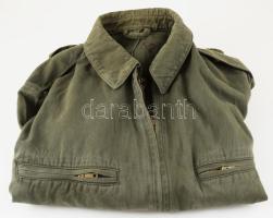 cca 1970 Repülős földi személyzeti dzseki, 52-es méret, jó állapotban