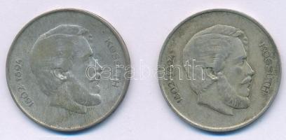 1947. 5Ft Ag "Kossuth" (2x) T:VF,F patina
Adamo F8.1