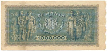 Románia 1947. 1.000.000L "R.0930 0063" T:F, firka
Romania 1947. 1.000.000 Lei "R.093...