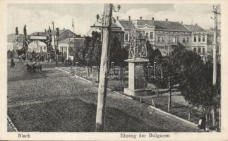 Nis Bulgarian troops marching in