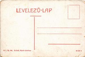 Pásztó, Gróf Almássy (Almásy) kastély. W.L. Bp. 966. Hollósi Gyula kiadása (szakadás / tear)