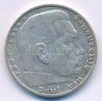 Német Harmadik Birodalom 1937F 2M Ag "Hindenburg" T:XF patina
German Third Reich 1937F 2 ...