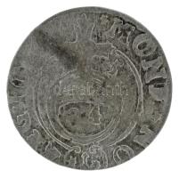 Lengyel-Litván Nemzetközösség 1623. 3p / Póltorak (1/24 Tallér) Ag "III. Zsigmond" Bydgoszcz (1,14g) T:VF patina Polish-Lithuanian Commonwealth 1623. 3 Polker / Półtorak (1/24 Thaler) Ag "Sigismund III" Bydgoszcz (1,14g) C:VF patina Krause KM#41