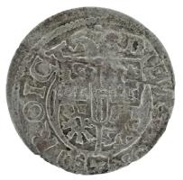 Német államok / Brandenburg-Poroszország 1622. 1d Ag "Vilmos György" (0,87g) T:VF patina, hajlott lemez German states / Brandenburg-Prussia 1622. 1 Dreipölker (1/24 Thaler) Ag "George William" (0,87g) C:VF patina, wavy coin Krause KM#56.3