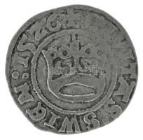 Német államok / Szilézia / Schweidnitz 1526. 1/2gr Ag "II. Lajos" (0,83g) T:XF patina German states / Silesia / Schweidnitz 1526. 1/2 Groschen Ag "Ludwig II" (0,83g) C:XF patina Kop#8719