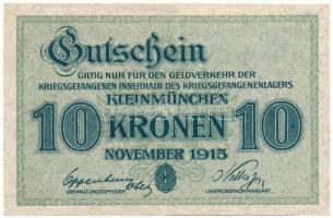 Ausztria / Kleinmünchen Hadifogolytábor 1915. 10K "002950" T:XF
Austria / Kleinmünchen PO...