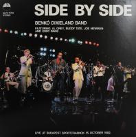 Benkó Dixieland Band Featuring Al Grey, Buddy Tate, Joe Newman And Eddy Davis - Side By Side, Vinyl, LP, Album Magyarország 1983,VG