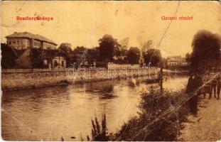1908 Besztercebánya, Banská Bystrica; Garami részlet. W.L. 526. / Hron riverside (fa)