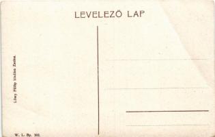 Beckó, Beczkó, Beckov; Beckó vára (Vágvölgye). W.L. Bp. 303. Löwy Fülöp kiadása / Beckovsky hrad, Po...