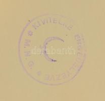 Szabó Vladimír (1905-1991): Moliere a tanyán. Színes rézkarc, papír, jelzett. Művészpéldány Épreuve ...