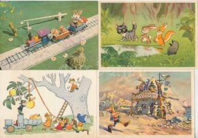 30 db MODERN mesefigurás motívum képeslap / 30 modern cartoon motive postcards