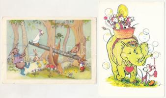 30 db MODERN mesefigurás motívum képeslap / 30 modern cartoon motive postcards