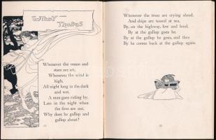 Stevenson, Robert Louis: A Child's Garden Verses. Chicago, New York, London, Rand, McNally &...