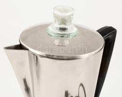 Retro elektromos kávéfőző, jelzett, jó állapotban, m: 30,5 cm