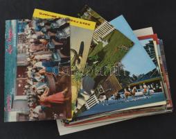 AMERIKAI EGYESÜLT ÁLLAMOK - 108 db MODERN megíratlan város képeslap / USA - 108 modern town postcards