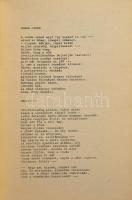 Petri György: Örökhétfő. Bp., 1981. AB Független Kiadó, 1 (A költő söntéspult előtti fényképe) t. +7...