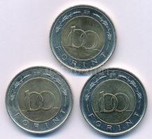 2022. 100Ft "Pénzmúzeum" (2x) + 2024. 100Ft "Magyar Nemzeti Bank" T:AU